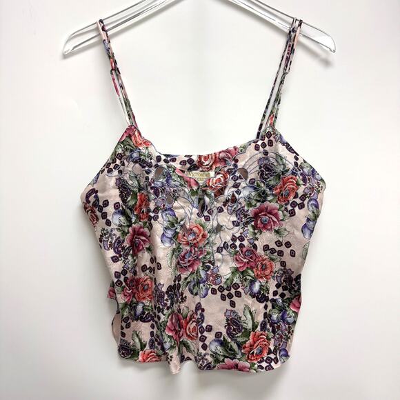 VTG Victoria’s Secret Gold Label Y2K Loose Fit Camisole in Sz M Medium - Picture 1 of 7